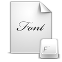 Document Font Icon 128x128 png